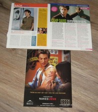 David Julian Hirsh original FULL PAGED magazine clippings pages PHOTO article