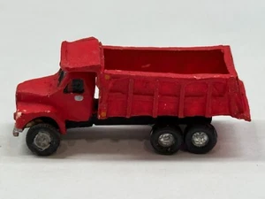Heavy Duty Dump Truck Red N-Scale Fast Shipping - Picture 1 of 6