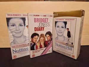 Bridget Jones's Diary / Notting Hill - Box Set - PAL VHS Video Tapes (K7) - Picture 1 of 5