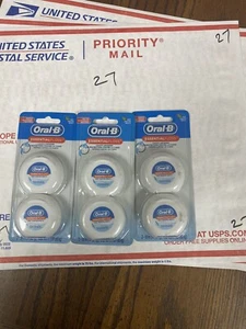 LOT OF 3 Oral-B EssentialFloss Cavity Defense Dental Floss, 50 M, 2 Pack Each - Picture 1 of 6