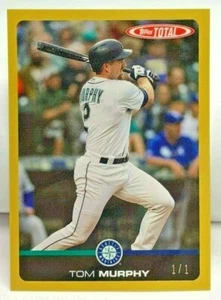 Tom Murphy 2019 Topps Total #743C - GOLD Parallel #'d 1/1 - SEATTLE MARINERS - Picture 1 of 2