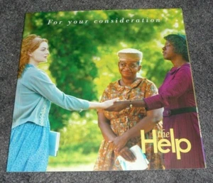 THE HELP Movie Promo Pressbook Press Book Viola Davis Emma Stone Octavia Spencer - Picture 1 of 9