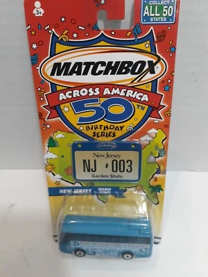 2001 MATCHBOX Car Across America 50th Birthday Series New Jersey Ikarus Coach - Image 1 of 3