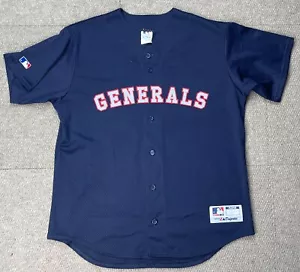 Majestic Vintage MLB Generals #25 Made In USA Baseball Trikot Größe Large - Bild 1 von 15