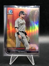 2023 Bowman Chrome Jackson Merrill Arizona Fall League AFL Prospect #AFLS-6