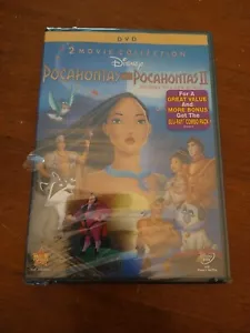 Disney Pocahontas1 & 2 (DVD) 2 Movie Collection 100% Authentic - Imagen 1 de 2