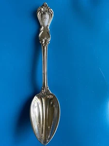 Reed & Barton Marlborough Sterling Silver Orange/fruit Spoon. Mono “S” - Picture 1 of 3