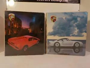 A525 encuadernadores de 3 anillos vintage para autos exóticos Lamborghini Diablo y Porsche 959 - Imagen 1 de 6