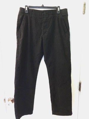 LEE BLACK MENS PANTS 33 x 30 X-TREME COMFORT FLEX  STRETCH STRAIGHT LEG GUC - Image 1 of 4