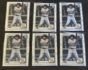 Lot(x6) 2020 Bowman Chrome Draft Oneil Cruz #BD-65 Pittsburgh Pirates - Picture 1 of 2