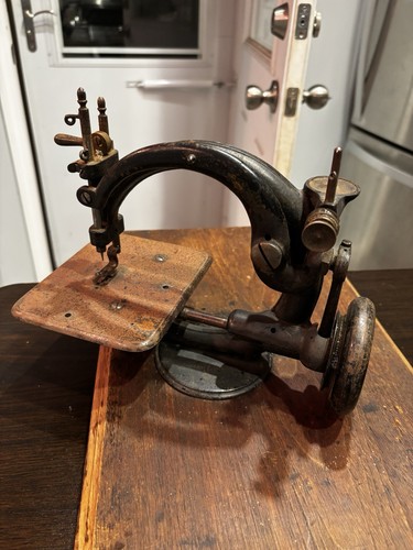 Vintage Antique Sewing Machine Wilcox Willcox & Gibbs Very Nice | eBay