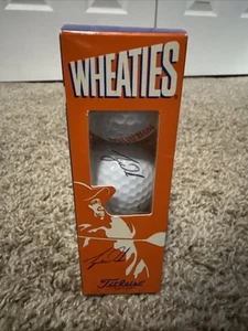 Tiger Woods Wheaties Titleist Golf Balls | 1 Sleeve of 3 Golf Balls - Picture 1 of 5