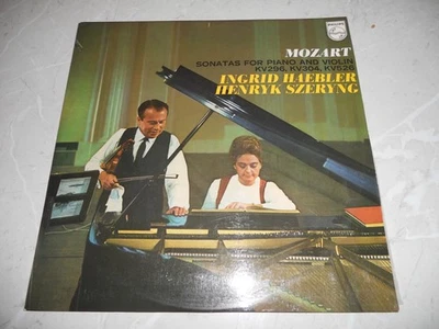 Mozart "Sonatas For Piano And Violin" Haebler Szeryng 1970 LP Philips 6500053 NM - Image 1 of 4