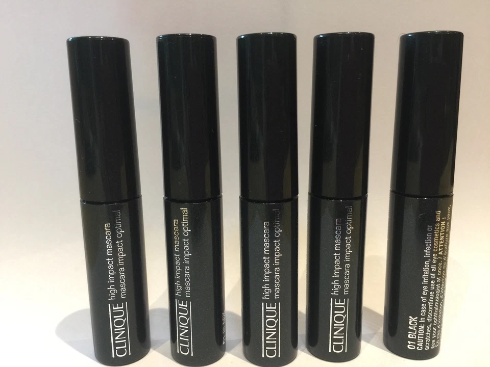 6x Clinique High Impact MASCARA Black  .14oz  NEW FRESH  -6 pack - Image 1 of 4