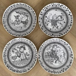 Rosenthal 35cm größe Wandteller, Teller, Deko 4 Jahreszeiten von Björn Wiinblad - Bild 1 von 7