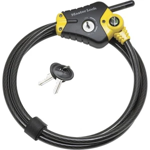 Master Lock Python Adjustable Locking Cable, 6ft.L, 3/8in. Dia., Model# 8413DPF - Picture 1 of 4