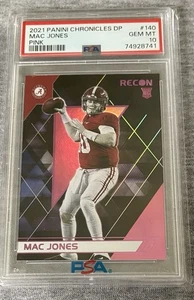 2021 Mac Jones Chronicles Recon Draft Picks Rookie Pink PSA 10 RC - Picture 1 of 2