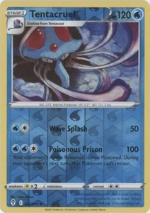 Tentacruel - 027/203 - Uncommon - Reverse Holo NM, English Pokemon Evolving Skie - Picture 1 of 1