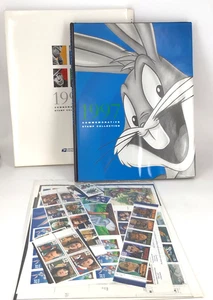 1997 Gedenkmarken Jahrbuch USPS postfrischer Satz mit versiegelten Briefmarken & Halterungen Packung - Bild 1 von 8