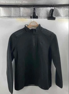 Brooks Brothers Herren Schwarz Langarm Fleece Pullover Sweatshirt Größe M - Bild 1 von 6