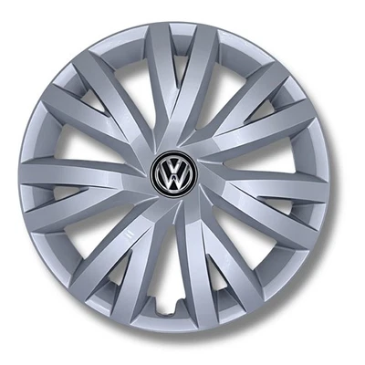 Original VW Golf Zierkappe Chrom/Schwarz/Silber, 16 Zoll 5G0601147B YTI - Bild 1 von 2