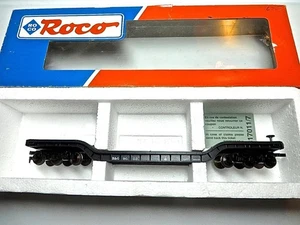HO ROCO 54' B&O Depressed center 6 Axle Flatcar New Old Stock - Picture 1 of 6