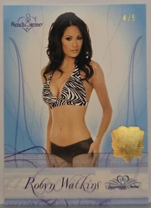 Robyn Watkins #4 of 5 Made ~ 2008 Gold Foil Signature Series Card ~ 25 Years - Bild 1 von 1