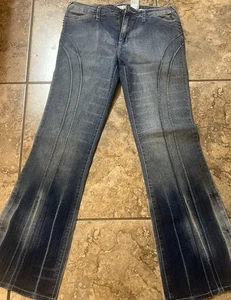 Baby Phat Jeans Damen 11 Blau Flare Legs Denim Logo - Bild 1 von 8