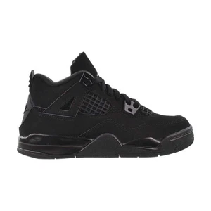 Jordan 4 Retro 'Black Cat' OG(GS) Little Kids' Shoes Black-Light Graphite - Picture 1 of 6