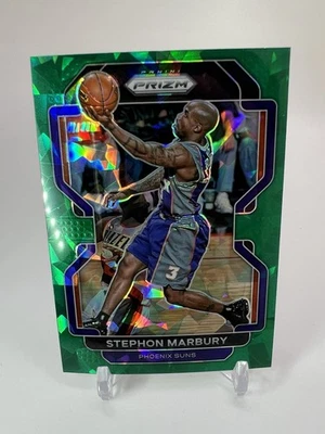 Panini Prizm Stephon Marbury Green Ice Phoenix Suns 2021-22 Foto 1 de 2