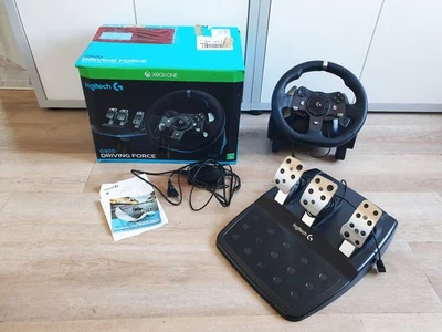 Logitech G920 Driving Force Rennlenkrad für Xbox One/PC neuwertig in OVP ! - Bild 1 von 4