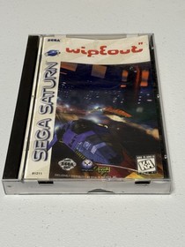Wipeout (Sega Saturn, 1996) W/reg Card