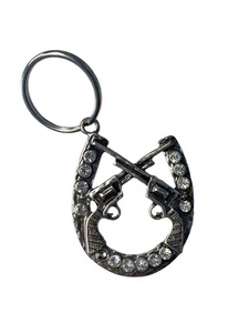 Austin Akzent Kristall Hufeisen Schlüsselanhänger - Bild 1 von 3