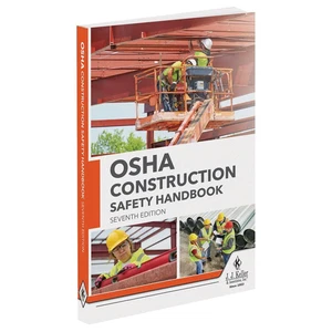 2024 OSHA Construction Safety Handbook, 7Th Edition, Softbound, 5.25" X 8.25", E - Foto 1 di 12