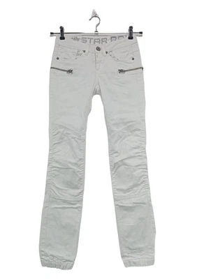 G-STAR Jeans taille basse Dames Jeans T EU 34 blanc style décontracté - Photo 1/4