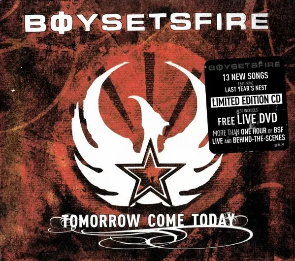 CD & DVD Boysetsfire Tomorrow Come Today DIGIPAK Wind-UP - Bild 1 von 1