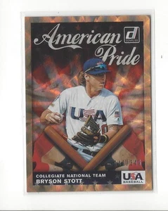 2019 Donruss American Pride Bronze #5 Bryson Stott Rookie Phillies /349 - Picture 1 of 2