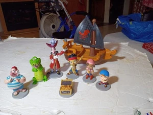 Imaginext DISNEY CAPTAIN HOOK Jake & The Neverland Pirates Figuren Lot Boot - Bild 1 von 4