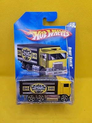 Camión de carretera Hot Wheels City Works 2009 amarillo Foto 1 de 4