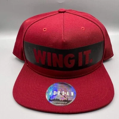 Gorra Air Jordan Hombre Red Wing It Jumpman Snap Back Cap Foto 1 de 4