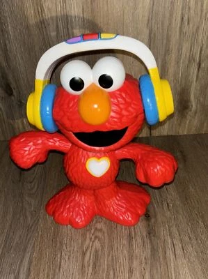 Playskool Plaza Sésamo LETS DANCE ELMO con Auriculares - Música Bailar Canto Foto 1 de 4