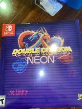 New Double Dragon IV 4 Classic Edition Limited Run Games (LRG) PS4 with  Card