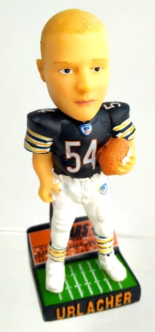 BRIAN URLACHER Mini Bobs 3" Magnetic Bobblehead Forever Collectible NFL 54 Bears Cover