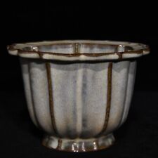 6" old China Porcelain Song dynasty Jun Kiln Flower pot