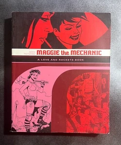 Love And Rockets TPB : MAGGIE THE MECHANIC VG Jaime Hernandez 2007 autograph! - Picture 1 of 3
