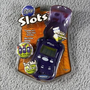 Radica Fliptop Slots Handheld Game 2 Games In 1 2007 NiP - Picture 1 of 6