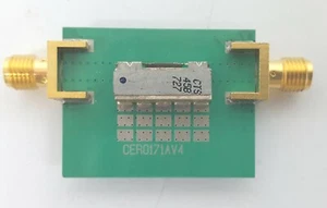 CTS CER0245B 1960 MHz BPF filtro de paso de banda placa de desarrollo PCB SMA - Imagen 1 de 3