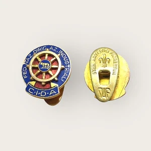 Spilla da occhiello CIDA Federazione Nazionale Dirigenti Aziende Industriali SAF - Foto 1 di 4