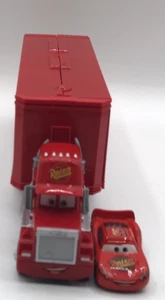 Disney Pixar Cars Mack Hauler Lightning McQueen Truck Playset 12” 2017 Mattel - Picture 1 of 21