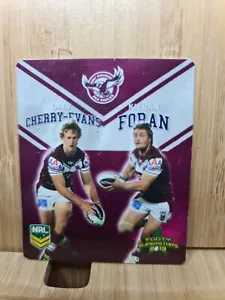 DALY CHERRY-EVANS / KIERAN FORAN🏆2013 #38 Sea Eagles NRL Footy Superstars Tazo - Bild 1 von 2